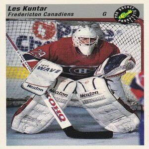 Les Kuntar (Canadiens) 1993 Classic Games Inc. Series Hockey Card - Number 72
